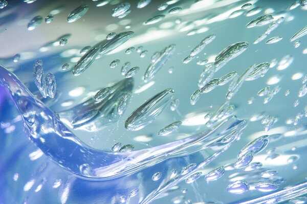 praní vzduchu vodou bubliny
